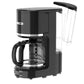 KITCHENTREND Programmable Drip 12 Cup Coffee Maker with Reusable Filter, For Home and Office Drip Coffee Maker Removable Water Reservoir Non-Drip Carafe,Swing Open Brew Basket (0897V871AA01)